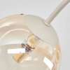 Chehalis plafonnier boule rétro 6 lumières G9, Ø 58 cm, pour salon