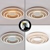 Melin plafonnier LED rond ø 51,1 cm, plafonnier salon à anneaux lumineux