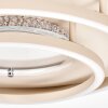 Melin plafonnier LED rond ø 51,1 cm, plafonnier salon à anneaux lumineux