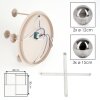 Chehalis plafonnier boule suspendu 5 points lumineux G9 Ø 45 cm pour salle à manger