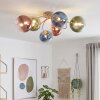 Chehalis plafonnier boule 6 flammes G9 Ø 64 cm, luminaire de plafond rétro