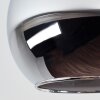 Koyoto plafonnier à globes suspendus 4 flammes, style rétro vintage E14