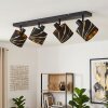 Alsen plafonnier à 4 spots orientables, barre de spots de plafond E14