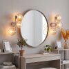 Applique murale moderne Koyoto, set de 2 à 3 lumières, abat-jour ronds ambrés et clairs