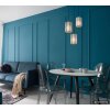 NOWA Run luminaire suspendu, suspension 3 lumières E27, style moderne pour intérieur