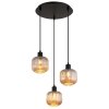 NOWA Tom suspension 3 lumières E14 moderne pour salle à manger Ø 41,8 cm