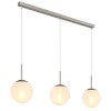 NOWA Kop suspension luminaire à 3 flammes 104 cm E27 60 W design moderne