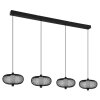 NOWA Astari suspension LED allongée moderne pour salle à manger, cuisine