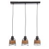 NOWA Esra suspension luminaire suspendu 3 lampes E27, 57 cm, style moderne