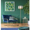 NOWA Run lampadaire moderne E27 60 W, hauteur 150 cm, Ø 35 cm, interrupteur sur câble