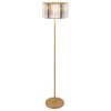 NOWA Run lampadaire moderne E27 60 W, hauteur 150 cm, Ø 35 cm, interrupteur sur câble