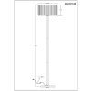 NOWA Run lampadaire moderne E27 60 W, hauteur 150 cm, Ø 35 cm, interrupteur sur câble