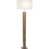 NOWA Gump lampadaire de salon moderne pour coin lecture, abat-jour rectangulaire