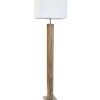 NOWA Gump lampadaire de salon moderne pour coin lecture, abat-jour rectangulaire