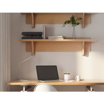 NOWA Carlo plafonnier LED allongé moderne, lampe de plafond design pour salle à manger et salon
