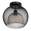 NOWA Selina plafonnier design rond à douille E27 moderne Ø 30 cm H 28,5 cm 40 W