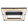 NOWA Rilas plafonnier LED carré moderne extra-plat 46 cm 2600 lm 3000 K 21 W
