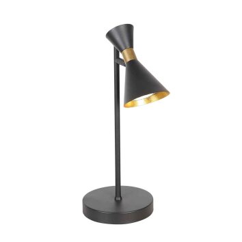 Steinhauer Preto lampe de table, lampe de lecture orientable moderne pour salon chambre