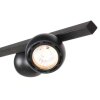 Steinhauer Marcadore suspension LED linéaire à 6 spots orientables, longueur 120 cm