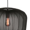 Steinhauer Sable suspension luminaire ronde E27 longueur 55 cm design moderne