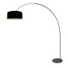 Steinhauer Curve lampadaire arche de salon moderne, socle rond, interrupteur, E27