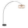 Steinhauer Curve grand lampadaire arc sur pied salon design moderne E27 210 cm