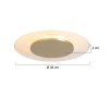 Steinhauer Lido plafonnier LED rond moderne Ø 36 cm pour salle à manger et salon