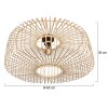 Steinhauer Bloeba suspension ronde ajourée design moderne luminaire suspendu E27 Ø60 cm