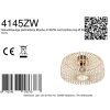 Steinhauer Bloeba plafonnier rond, luminaire de plafond à structure ajourée design moderne