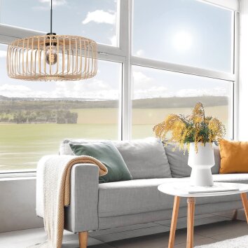 Steinhauer Sparkled Light suspension luminaire suspendu rond E27 longueur 60 cm