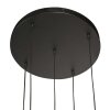 Steinhauer Bollique suspension LED 5 flammes à globes en verre 6 W 3000 lm 2700 K