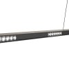 Steinhauer Fluxy suspension LED allongée design moderne, 9 flammes, 9 cm