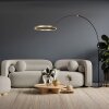 Steinhauer Ringlux lampadaire sur pied arc LED à 2 lumières moderne pour salon