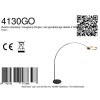 Steinhauer Ringlux lampadaire sur pied arc LED à 2 lumières moderne pour salon
