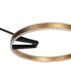 Steinhauer Ringlux lampadaire sur pied arc LED à 2 lumières moderne pour salon
