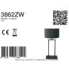 Steinhauer Stang lampe de table classique à abat-jour vert, socle carré