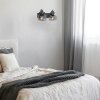 Glaslic Steinhauer applique murale moderne double orientable E27 à 2 lumières