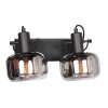 Glaslic Steinhauer applique murale moderne double orientable E27 à 2 lumières