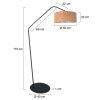 Steinhauer Zig-Zag lampadaire arc liseuse de salon orientable moderne pour chambre