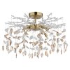 Globo Danna lustre plafonnier design moderne à 8 flammes, Ø 61 cm, douille G9