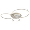 Globo Johnson plafonnier LED à anneaux 6300 lm 2700-6500 K 60 W salon moderne