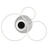 Globo Johnson plafonnier LED à anneaux 6300 lm 2700-6500 K 60 W salon moderne