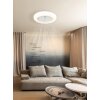 Globo Ferrell plafonnier LED rond à télécommande Ø 45 cm 2700-6500 K