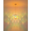Globo Juana suspension luminaire design floral moderne-rétro ronde Ø35 cm E27