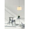 NOWA Thea suspension luminaire LED moderne abat-jour cylindrique 3000 K 1000 lm 8 W