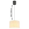 NOWA Thea suspension luminaire LED moderne abat-jour cylindrique 3000 K 1000 lm 8 W