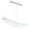 Globo Kristalla suspension pour table à manger LED allongée 105 cm 4520 lm 40 W