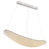 Globo Kristalla suspension pour table à manger LED allongée 105 cm 4520 lm 40 W