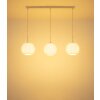 Globo Andre suspension triple à 3 globes, luminaire suspendu moderne-rétro