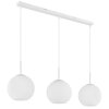Globo Andre suspension triple à 3 globes, luminaire suspendu moderne-rétro